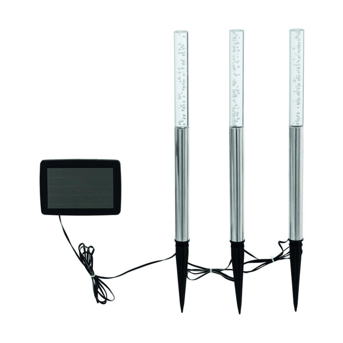 СОЛАРНА LED ВЕРИГА 3X0.06W RGB