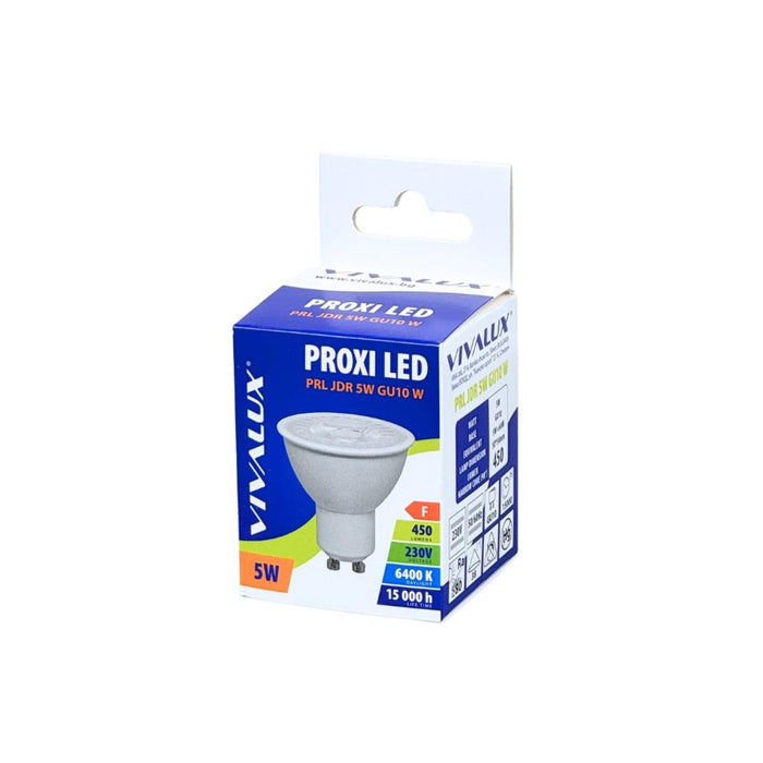 LED ЛАМПА PROXI JDR 230V 5W GU10 W 6400K