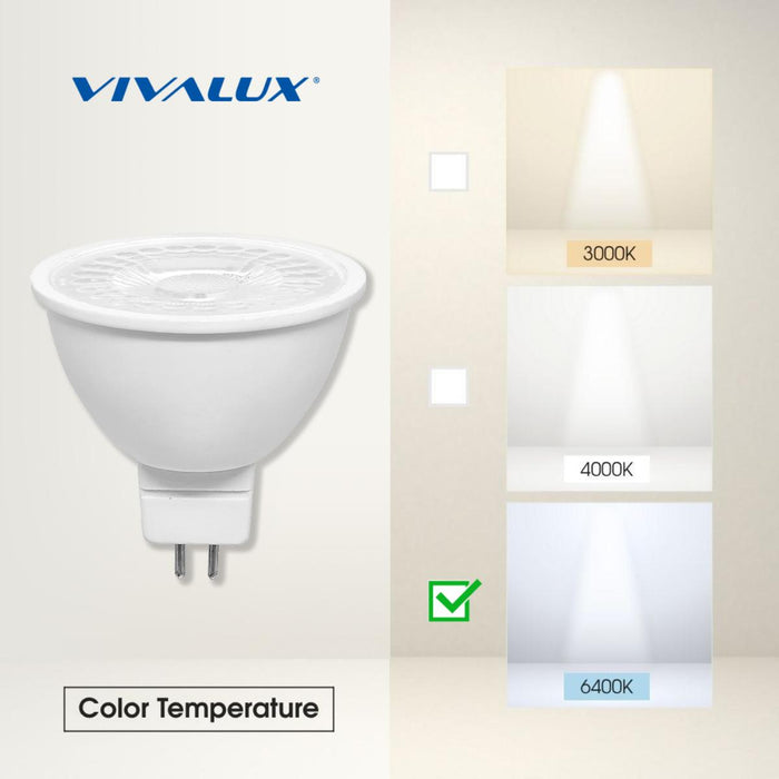 LED ЛАМПА PROXI MR16 12V 5W G5.3W 6400K