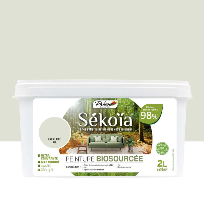 БОЯ SEKOIA MAT 2Л СВЕТЛО СИН