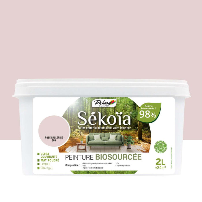 БОЯ SEKOIA MAT 2Л РОЗОВО