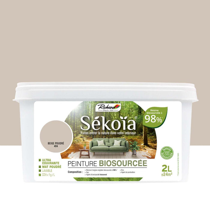 БОЯ SEKOIA MAT 2Л БЕЖ ПУДРА