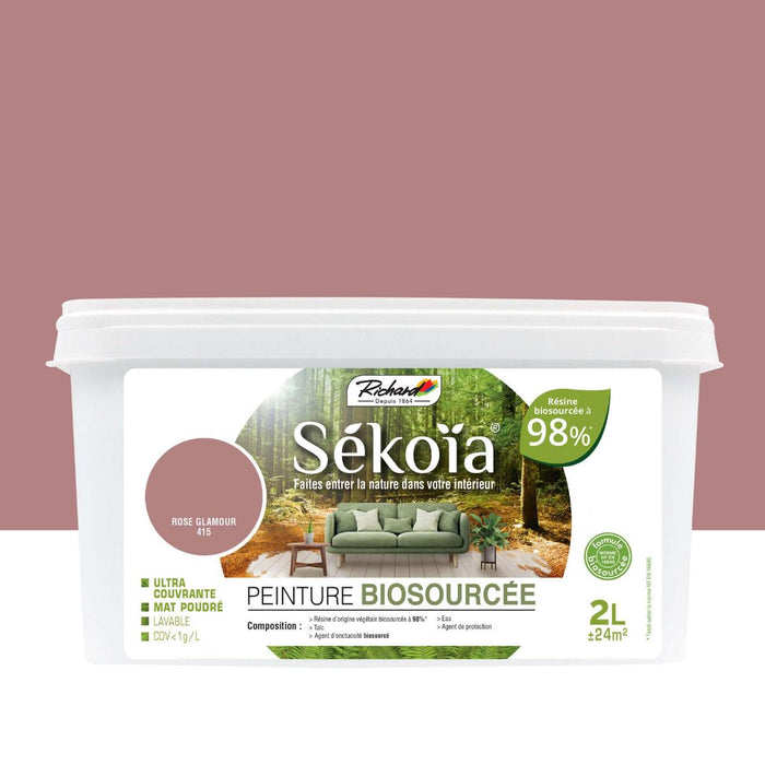 БОЯ SEKOIA MAT 2Л БЛЯСКАВО РОЗОВО