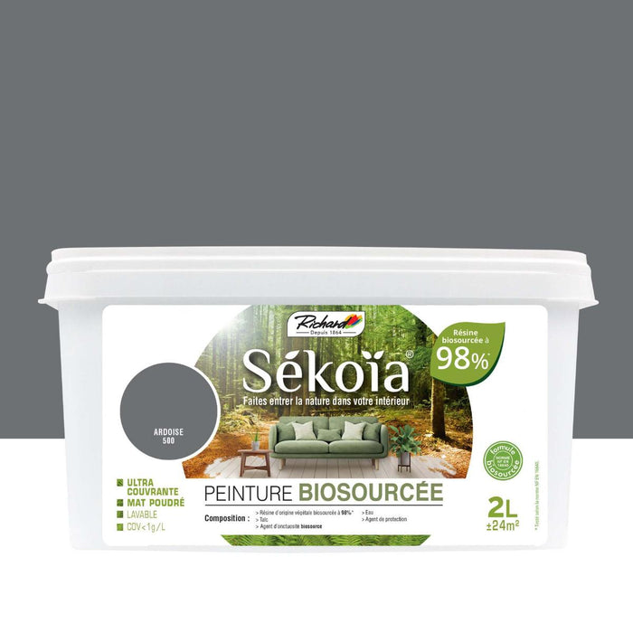 БОЯ SEKOIA MAT 2Л КАМЕННО СИВО