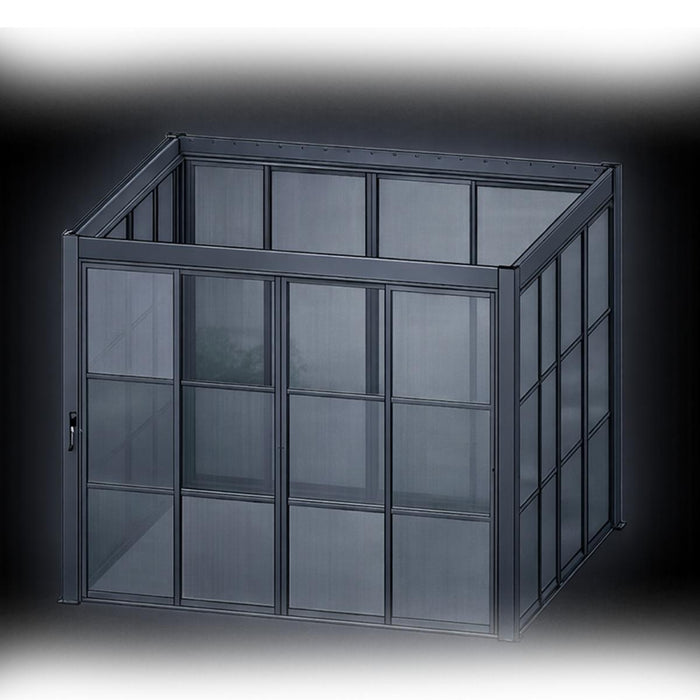 ПЛЪЗГАЩИ ВРАТИ ЗА ПЕРГОЛА 3Х3Х2.4 STEEL