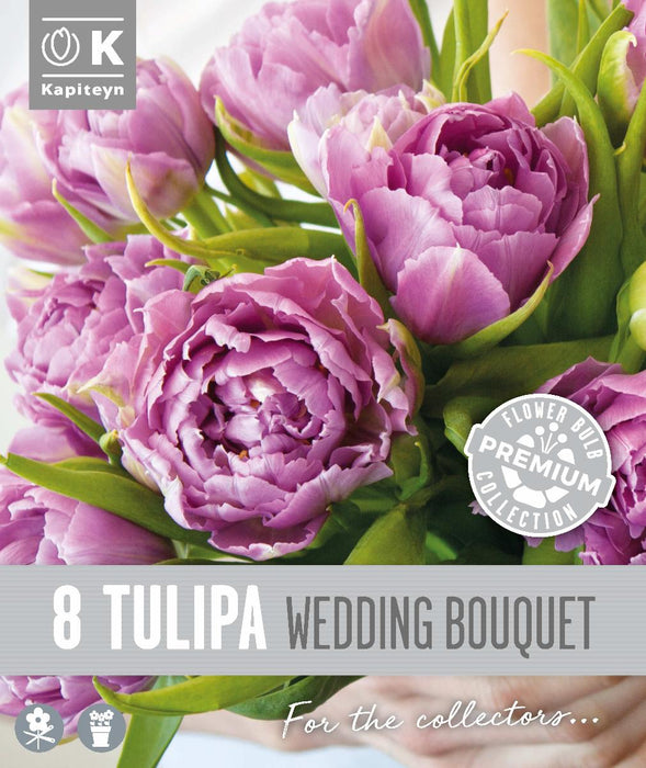ЛАЛЕТА СВАТБЕН БУКЕТ BOUQUET 8 БР