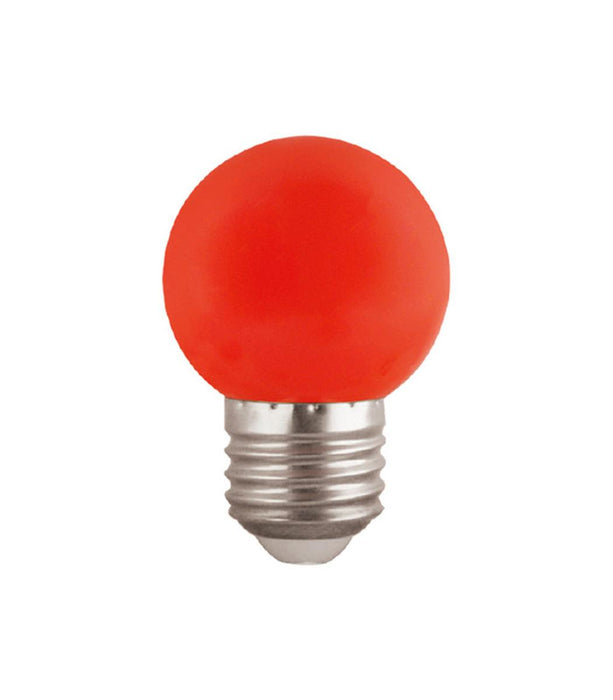 LED КРУШКА COLORLED E27 G45 120LM ЧЕРВЕН