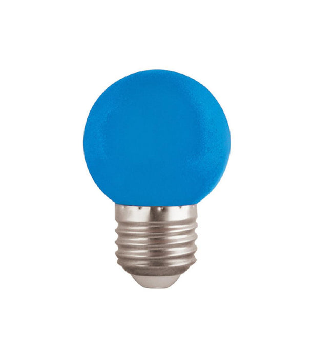 LED КРУШКА COLORLED E27 G45 120LM СИН