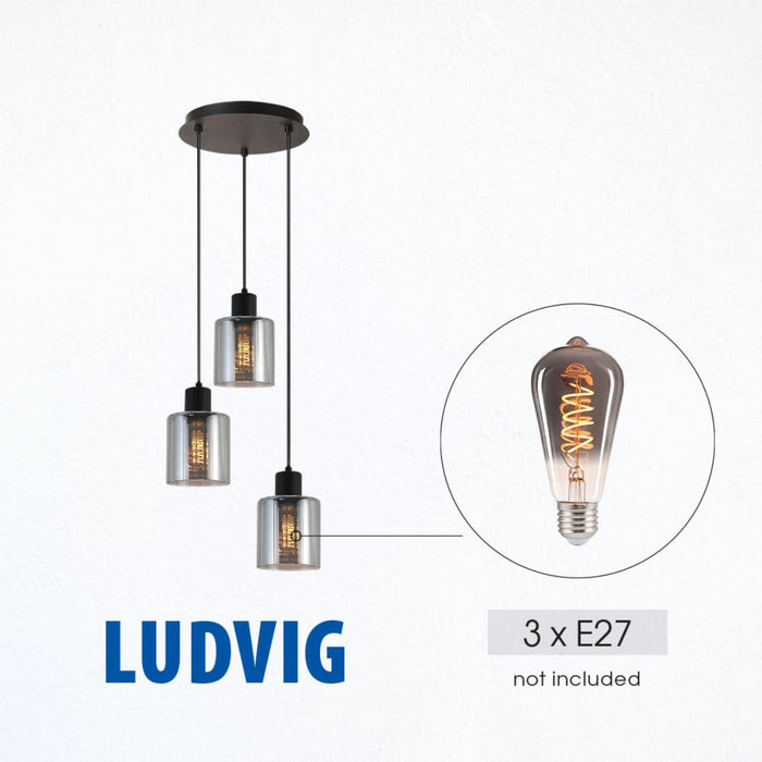 ПОЛИЛЕЙ LUDVIG 3ХE27 290X1200MM