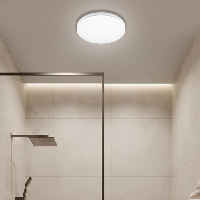 LED ПЛАФОН 24W 30CM CCT DIM 1920LM БЯЛ VIVALUX NANCY