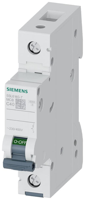 ПРЕКЪСВАЧ 5SL6 1P 40A С 6KA SIEMENS