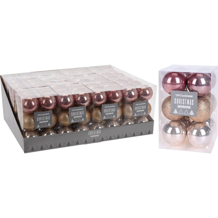 КОМПЛЕКТ КОЛЕДНИ ТОПКИ 12БР 6CM CAN204710