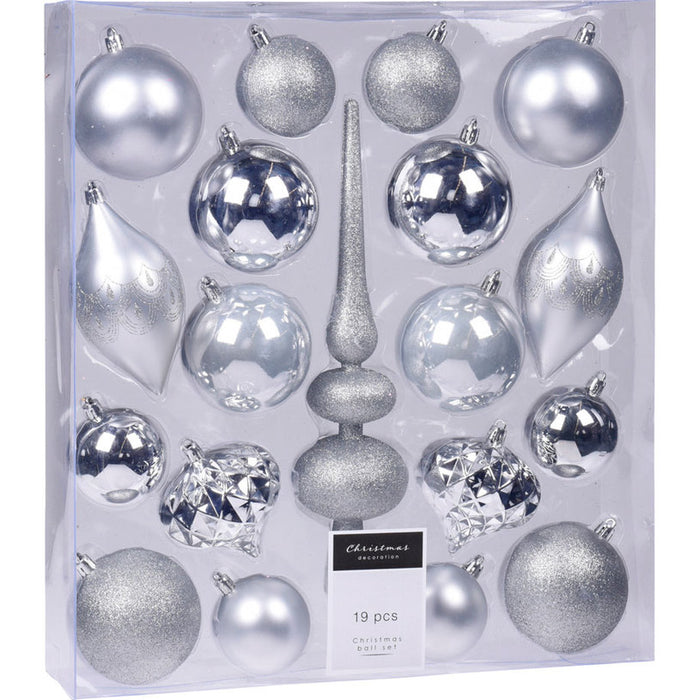 КОМПЛЕКТ КОЛЕДНИ ТОПКИ И ДЕКОРАЦИЯ 19 ЧАСТИ CAN214910