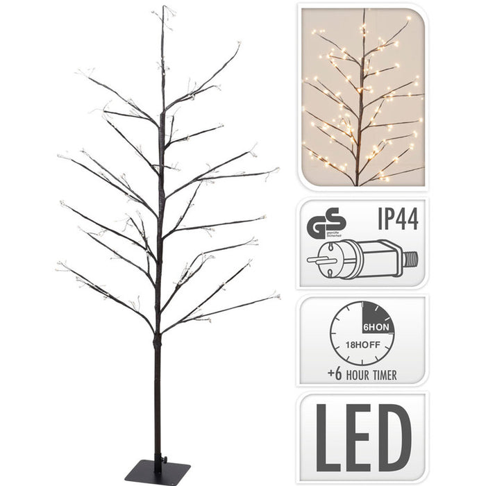 КОЛЕДНА ФИГУРА ДЪРВО 120СМ 240LED AX5306320