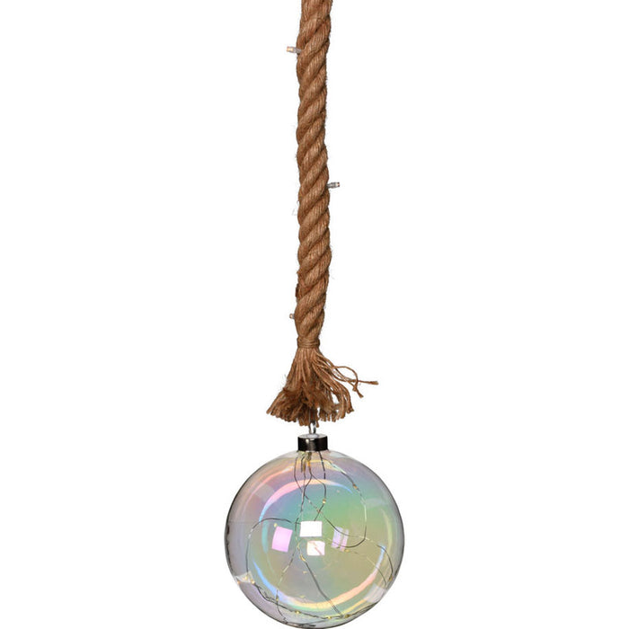 КОЛЕДНА ТОПКА 15CM LED ABR522580