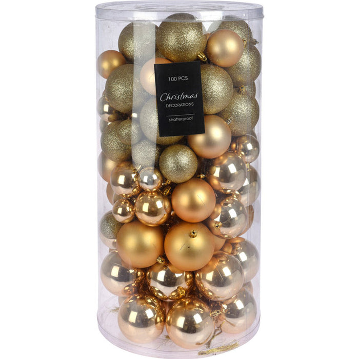 КОМПЛЕКТ КОЛЕДНИ ТОПКИ 100БР ACS104200