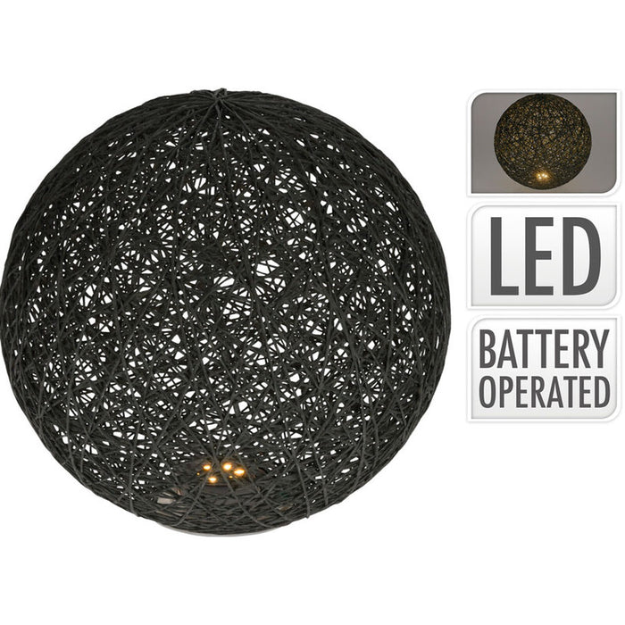 КОЛЕДНА ДЕКОРАЦИЯ ТОПКА 25CM ГРАФИТ AMZ000130