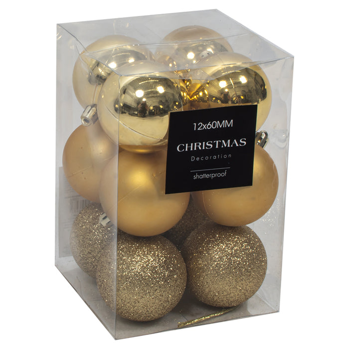 КОМПЛЕКТ КОЛЕДНИ ТОПКИ 12БР 6CM CAN301100