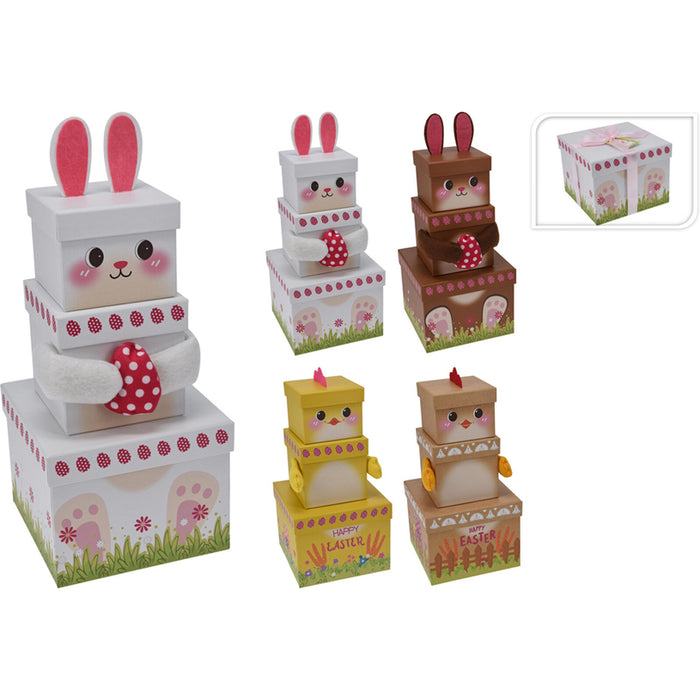 ВЕЛИКДЕНСКИ ПОДАРЪЧНИ КУТИИ КОМПЛЕКТ 3БР. KBD000100