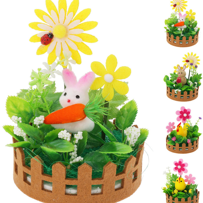 ВЕЛИКДЕНСКА ДЕКОРАЦИЯ ГРАДИНА 14CM CK1000050