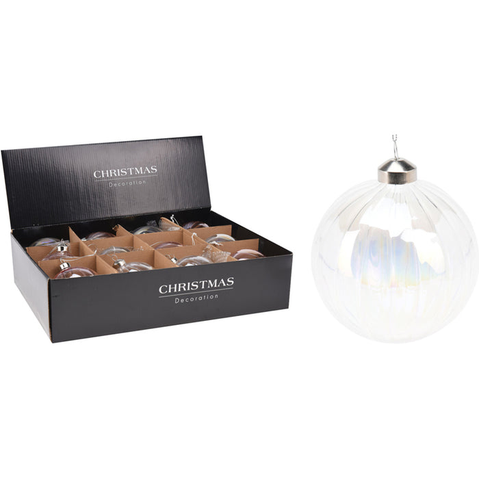 СТЪКЛЕНА КОЛЕДНА ТОПКА ABR410000