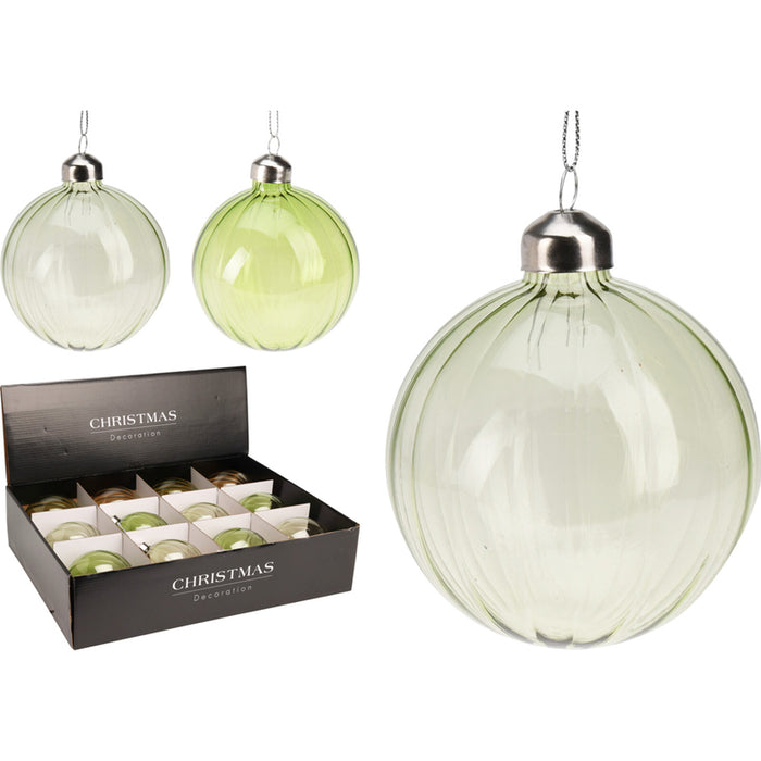 СТЪКЛЕНА КОЛЕДНА ТОПКА ABR410110