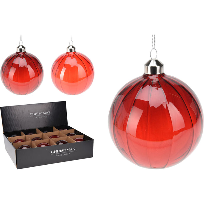 СТЪКЛЕНА КОЛЕДНА ТОПКА ABR410130