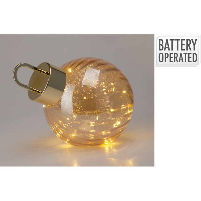 КОЛЕДНА ТОПКА LED 20CM ABR220270