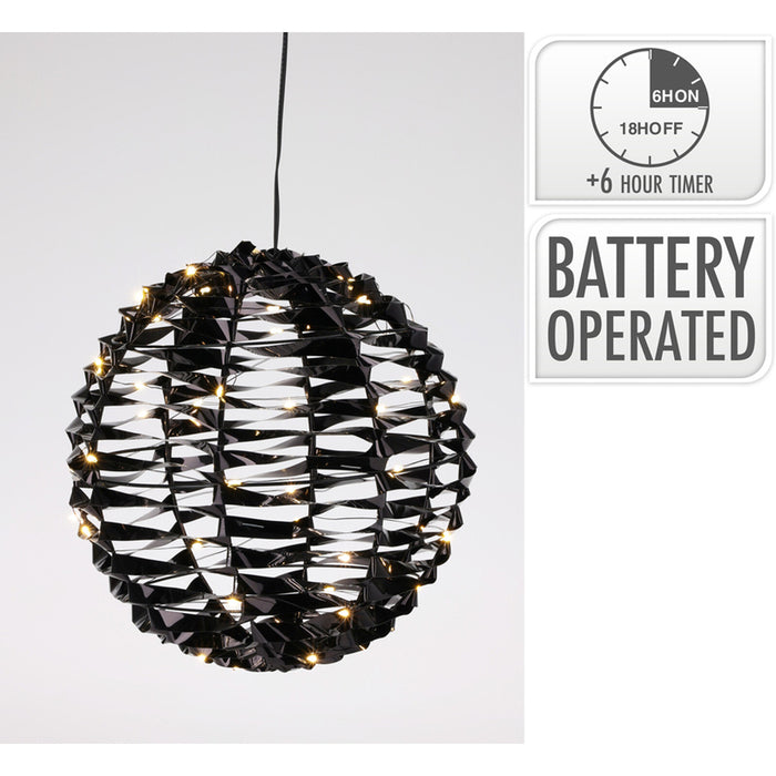 СВЕТЕЩА ТОПКА 25CM 60LED AMZ112780