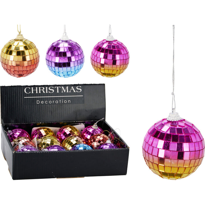 КОЛЕДНА ДИСКО ТОПКА 6CM AWT200600