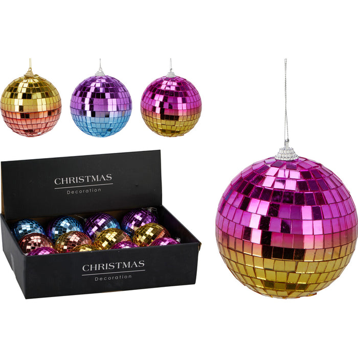 КОЛЕДНА ДИСКО ТОПКА 10CM AWT200640