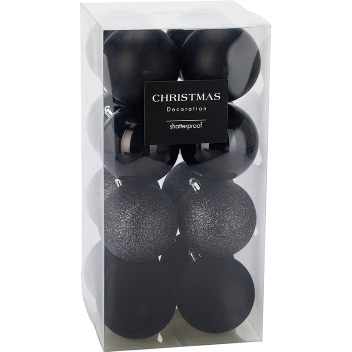 КОМПЛЕКТ КОЛЕДНИ ТОПКИ 8CM 16БР ЧЕРЕН CAN310280