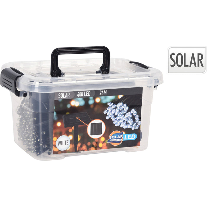 ГРАДИНСКО ОСВЕТЛЕНИЕ SOLAR 400LED 24M W DX9540030