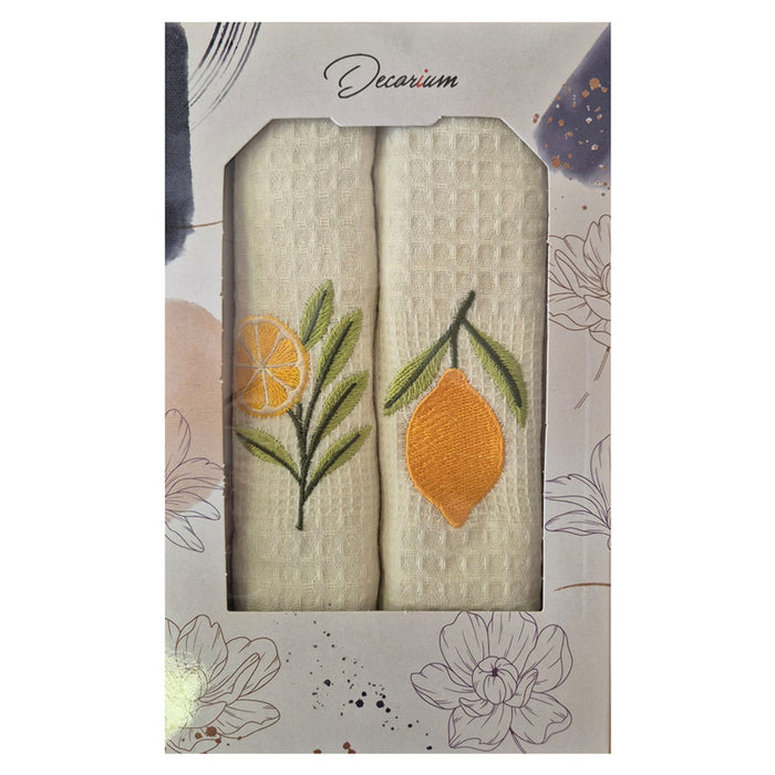 КУХНЕНСКA КЪРПA 40X60 CM ЛИМОНИ 2 БРОЯ