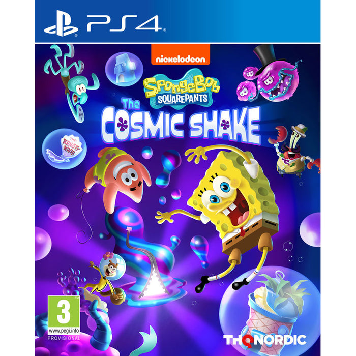 Игра SPONGEBOB SQUAREPANTS THE COSMIC SHAKE PLAYSTATION 4 PS4