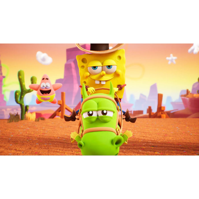 Игра SPONGEBOB SQUAREPANTS THE COSMIC SHAKE PLAYSTATION 4 PS4