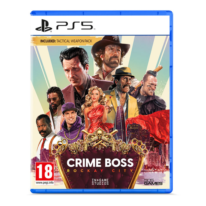 Игра CRIME BOSS ROCKAY CITY PLAYSTATION 5 PS5