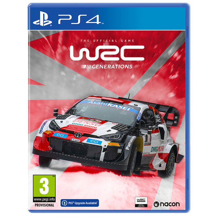 Игра WRC GENERATIONS PLAYSTATION 4 PS4, PS5