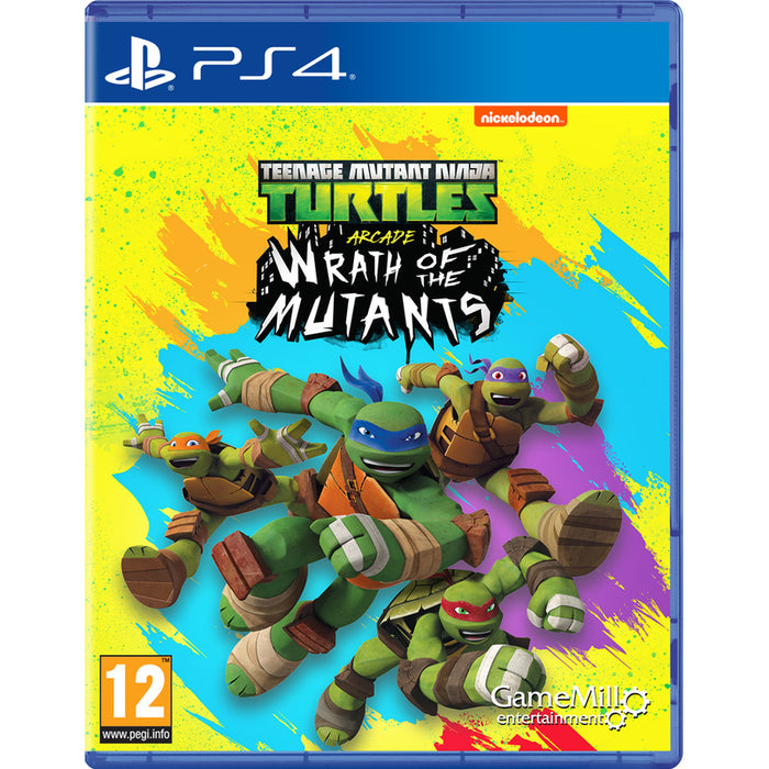 Игра TEENAGE MUTANT NINJA TURTLES ARCADE WRATH OF THE MUTANTS PLAYSTATION 4 PS4