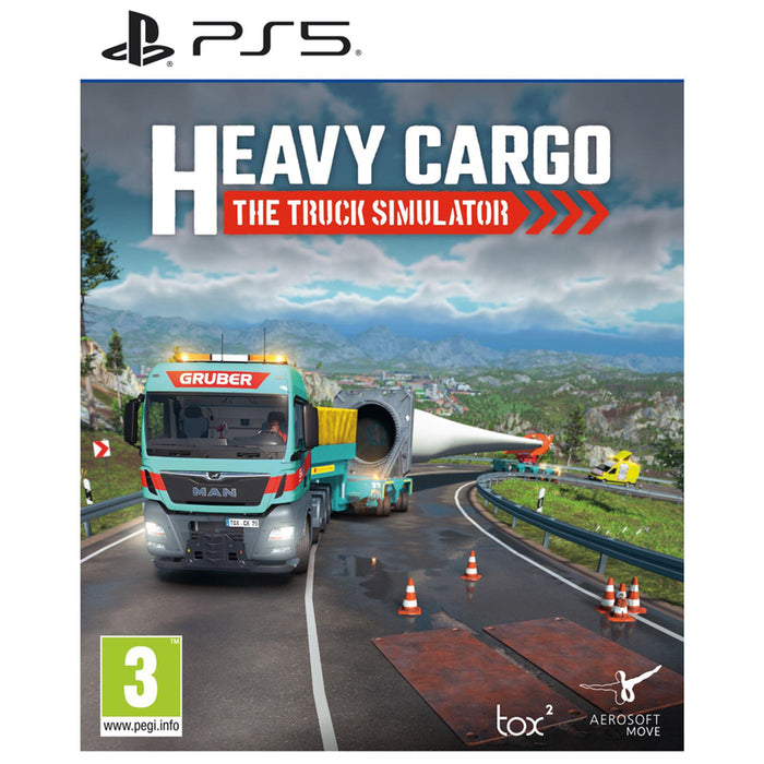 Игра HEAVY CARGO TRUCK SIMULATOR PLAYSTATION 5 PS5
