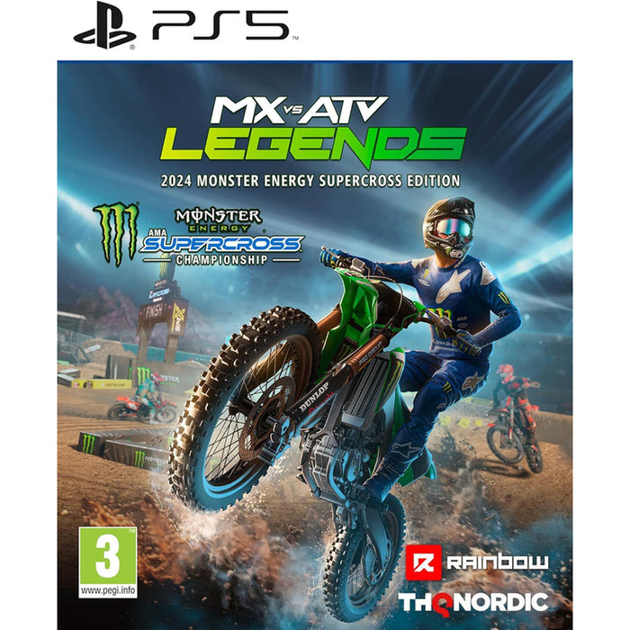Игра MX VS ATV LEGENDS 2024 MONSTER ENERGY SUPERCROSS EDITION PLAYSTATION 5 PS5