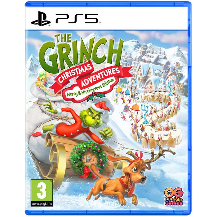 Игра THE GRINCH CHRISTMAS ADVENTURES MERRY AND MISCHIEVOUS EDITION PLAYSTATION 5 PS5