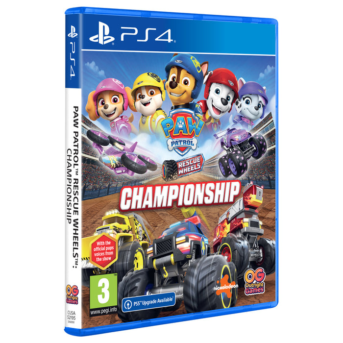 Игра PAW PATROL RESCUE WHEELS CHAMPIONSHIP PLAYSTATION 4 PS4