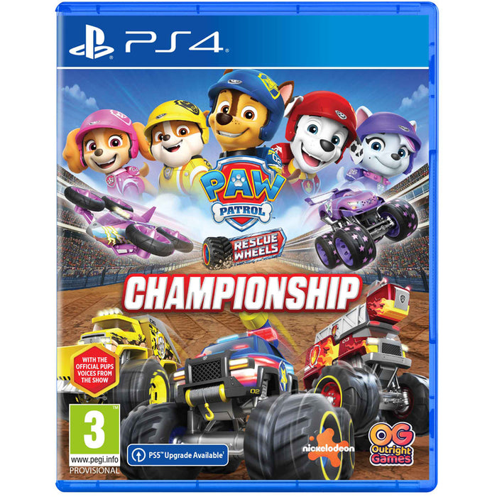 Игра PAW PATROL RESCUE WHEELS CHAMPIONSHIP PLAYSTATION 4 PS4