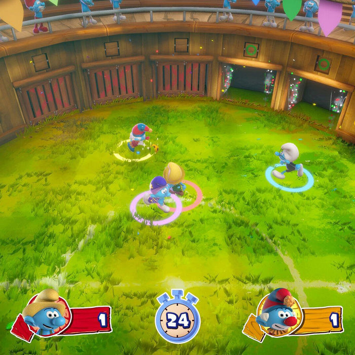 Игра THE SMURFS VILLAGE PARTY PLAYSTATION 4 PS4