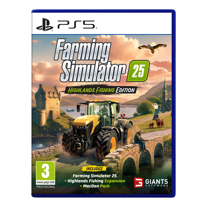 Игра FARMING SIMULATOR 25 HIGHLANDS FISHING EDITION PLAYSTATION 5 PS5