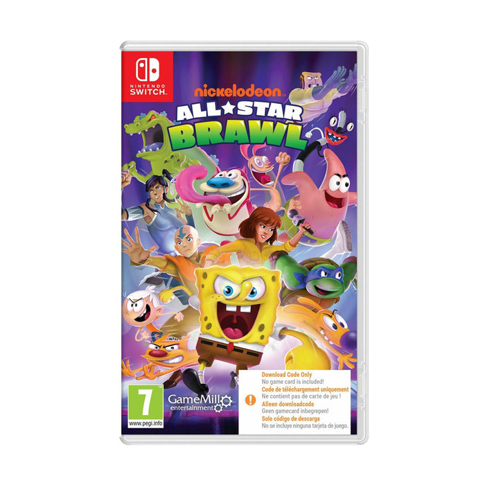 Игра NICKELODEON ALL-STAR BRAWL КОД В КУТИЯ NINTENDO SWITCH