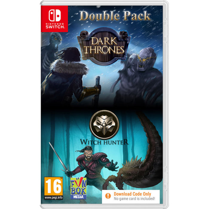Игра DARK THRONES/WITCH HUNTER DOUBLE PACK КОД В КУТИЯ NINTENDO SWITCH