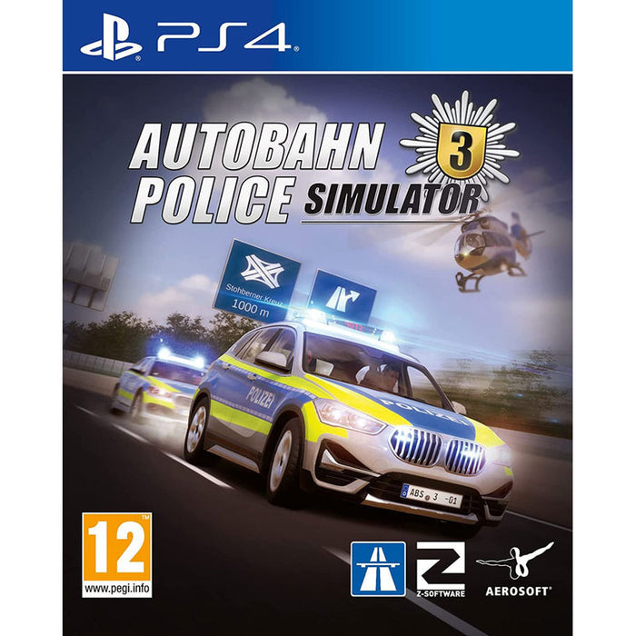Игра AUTOBAHN POLICE SIMULATOR 3 PLAYSTATION 4 PS4