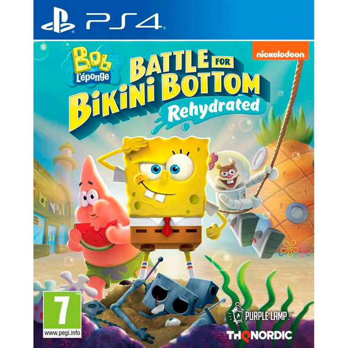 Игра SPONGEBOB SQUAREPANTS BATTLE FOR BIKINI BOTTOM PLAYSTATION 4 PS4